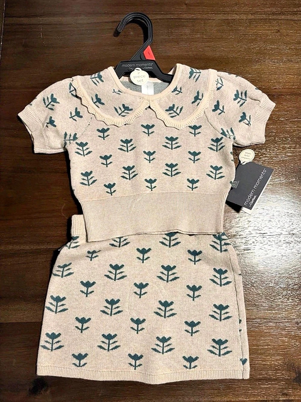 Tea Collection Girls' Geometric Knit Dress NWT